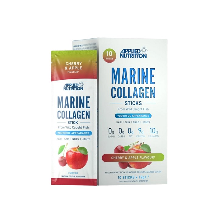 Applied Nutrition Marine Collagen Sticks 12x12g Strawberry Lemonade