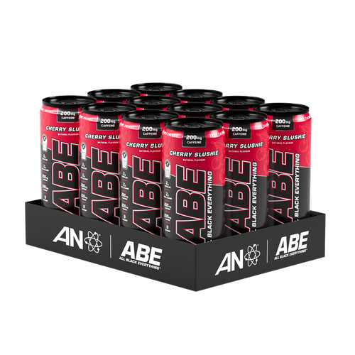 Applied Nutrition ABE (All Black Everything) Carbonated Can 12x330ml American Grape Soda