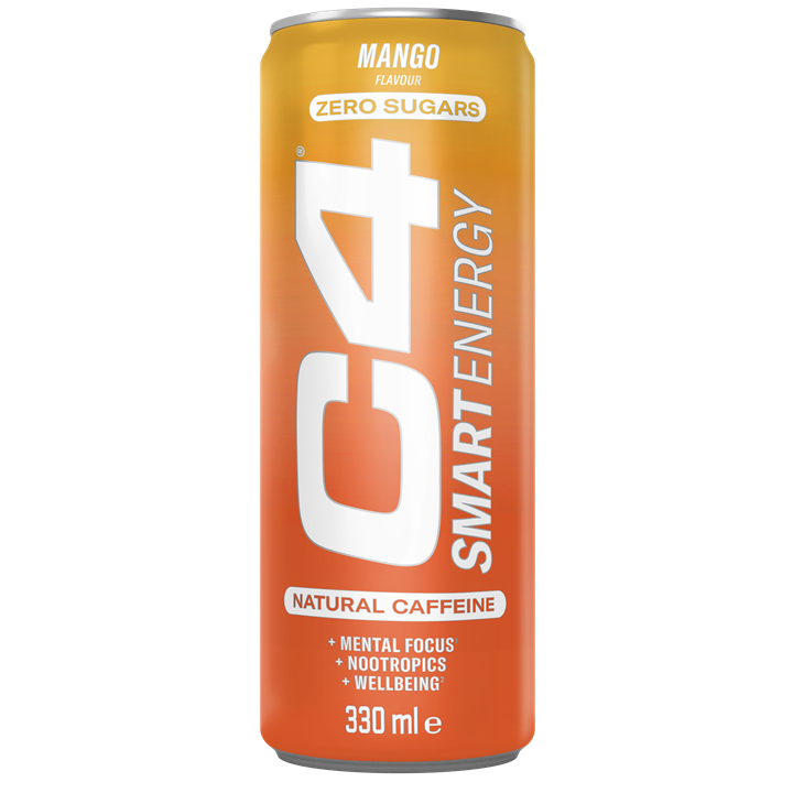 Cellucor C4 Smart Energy Carbonated 12x330ml Watermelon Burst